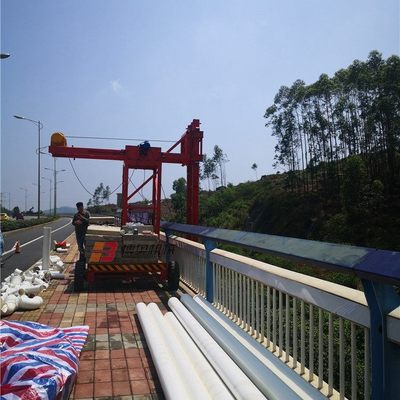 博奧FN42公路折臂式橋梁檢測車 燈桿輕松跨越，臺車靈動支撐